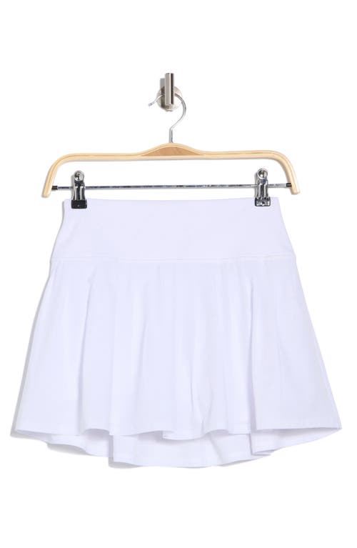X By Gottex Accordion Skort In White