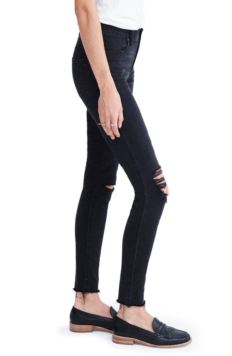 Madewell 9-Inch High-Rise Skinny Jeans, Alternate, color, 