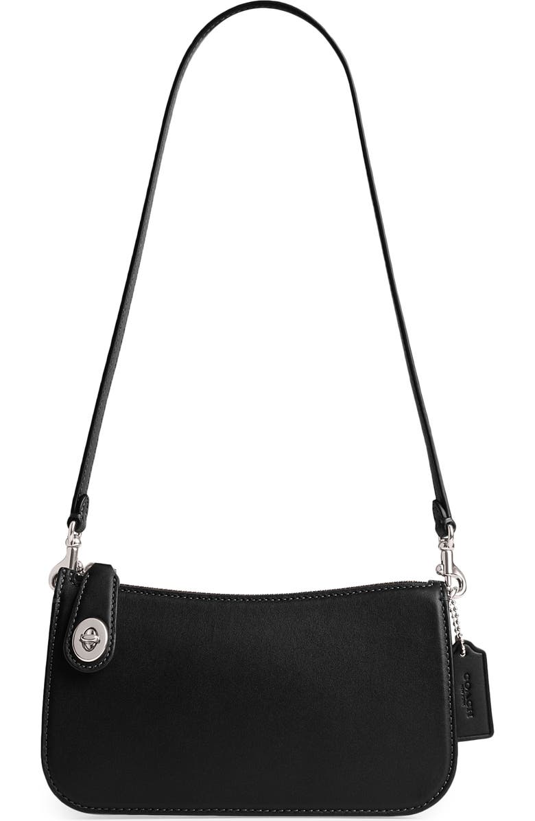 COACH Penn Leather Shoulder Bag, Main, color,