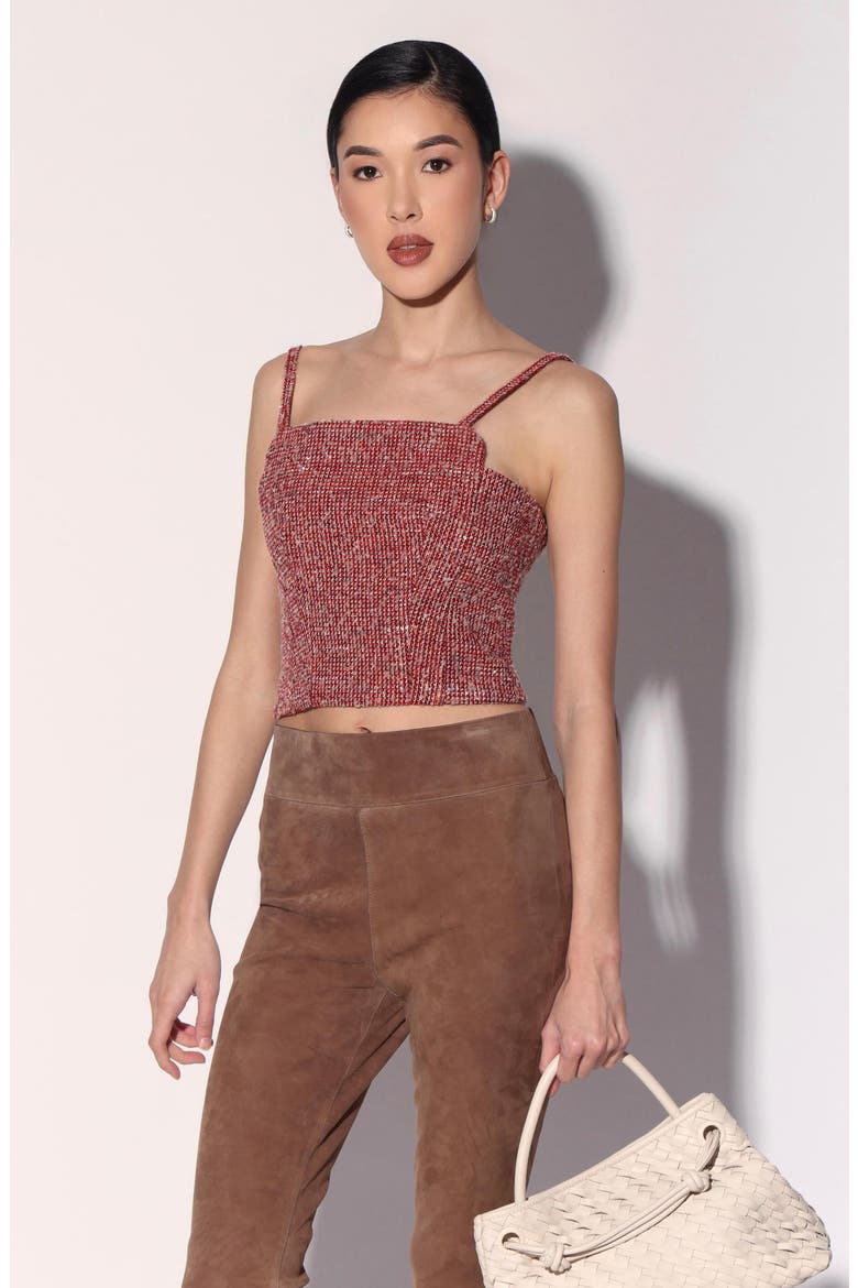 Cassia Top, Main, color, Red