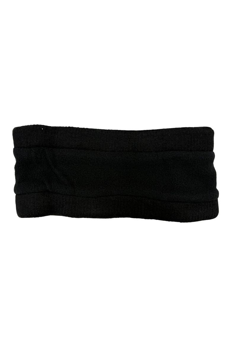 Studded Knit Headband, Alternate, color, BLACK