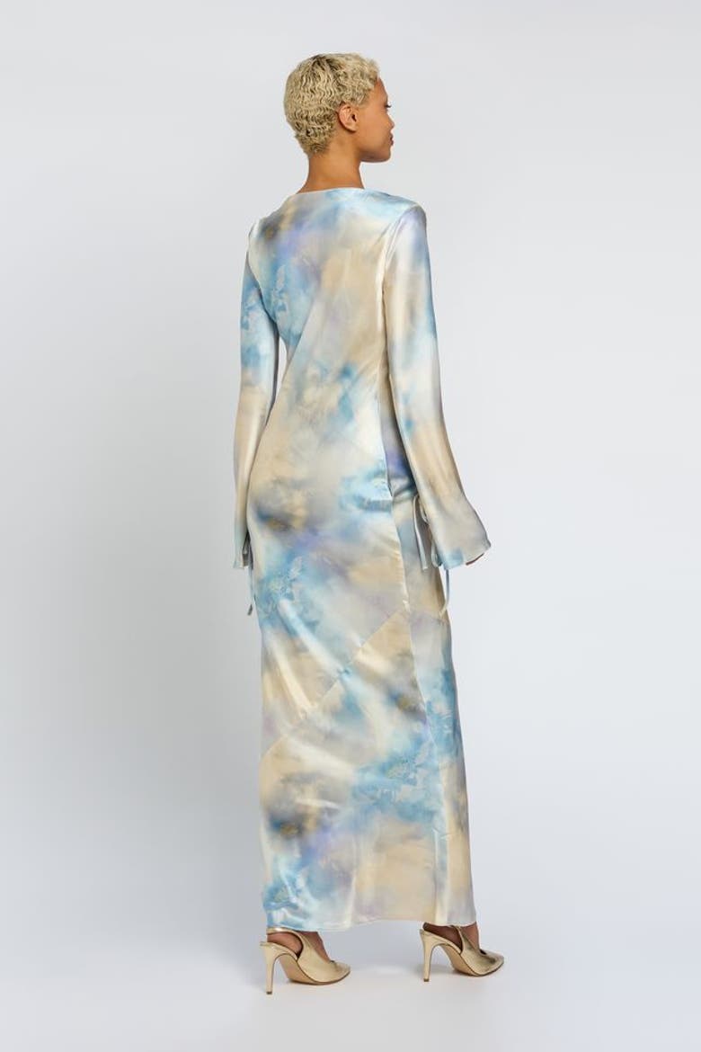 Sali Dress, Alternate, color, Gold