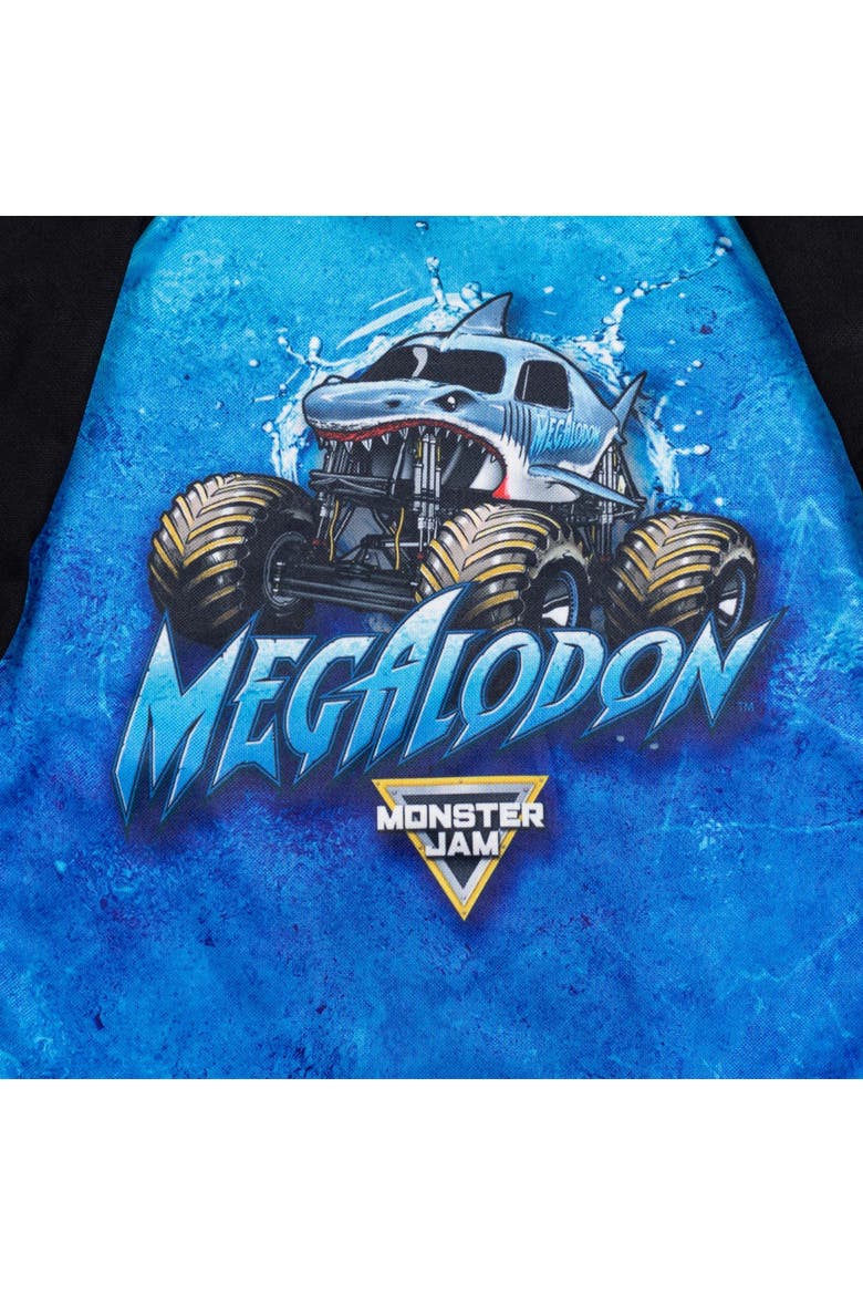 Fleece Pullover Hoodie, Alternate, color, Megalodon Blue