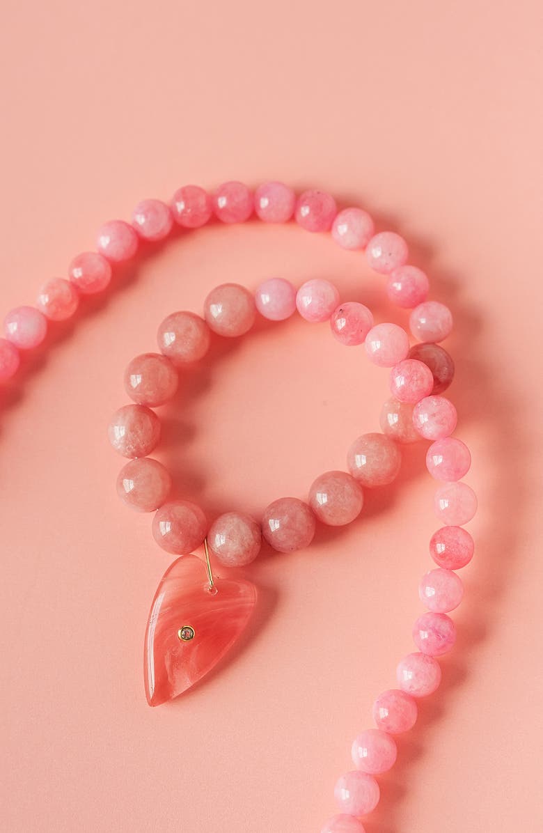 MacRae & Co. Coral Bay Necklace, Alternate, color, Pink