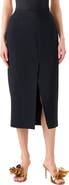 Akris Wool Double Face Pencil Skirt
