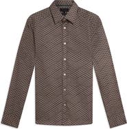 Ted Baker Agnar Print Cotton Button-Up Shirt