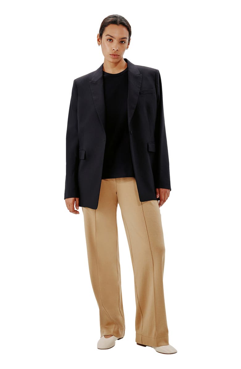 Another Tomorrow SLEEVELESS TEE, Alternate, color, Black