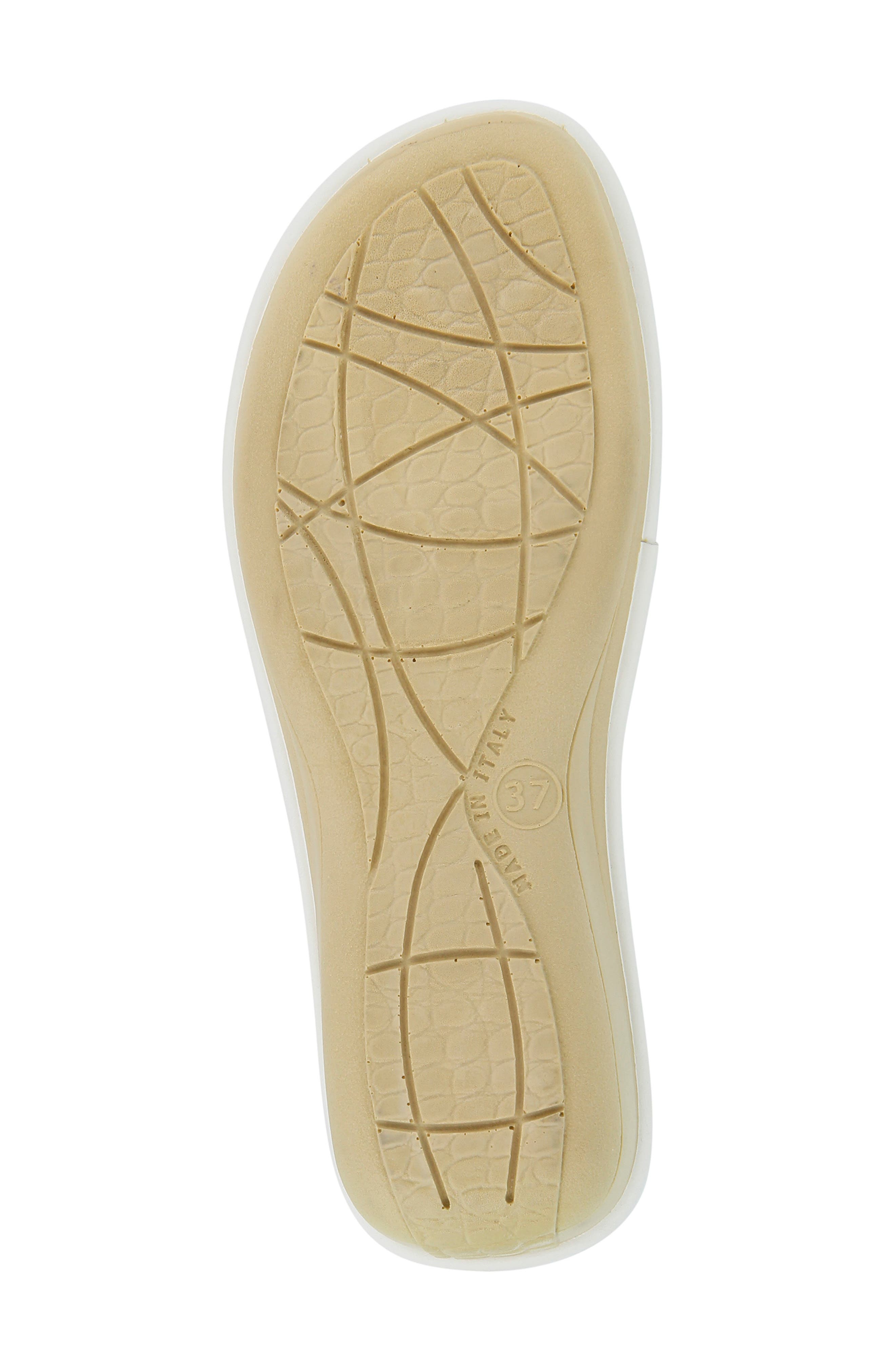 Pascalle Slide Sandal, Alternate, color, WHITE FABRIC