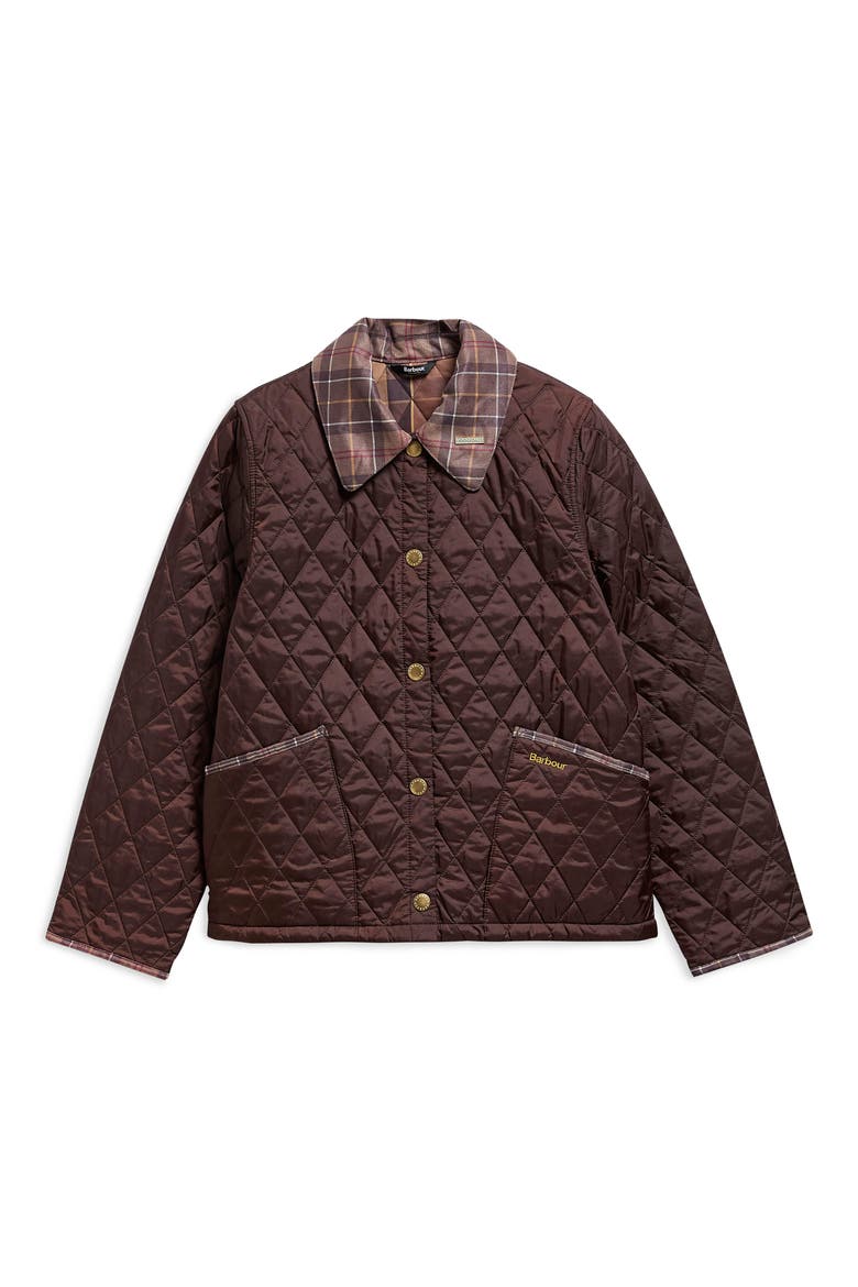 Icons Quilted Jacket, Alternate, color, RUSTIC/ MUTED