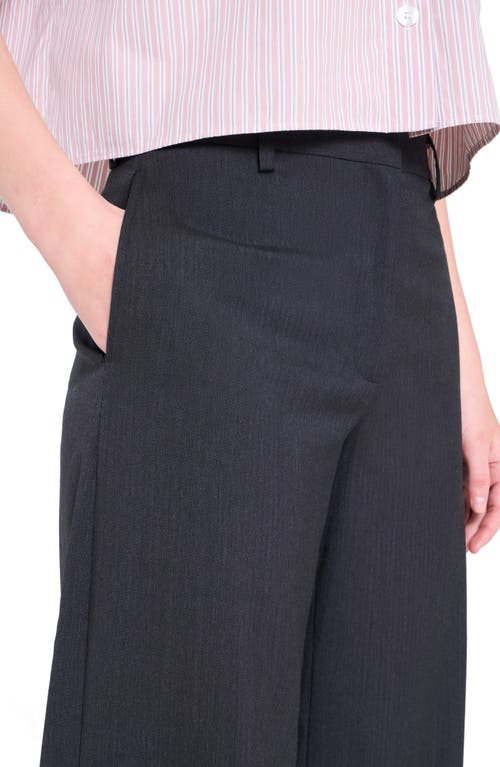 Twp Downing Wide Leg Pants In Black
