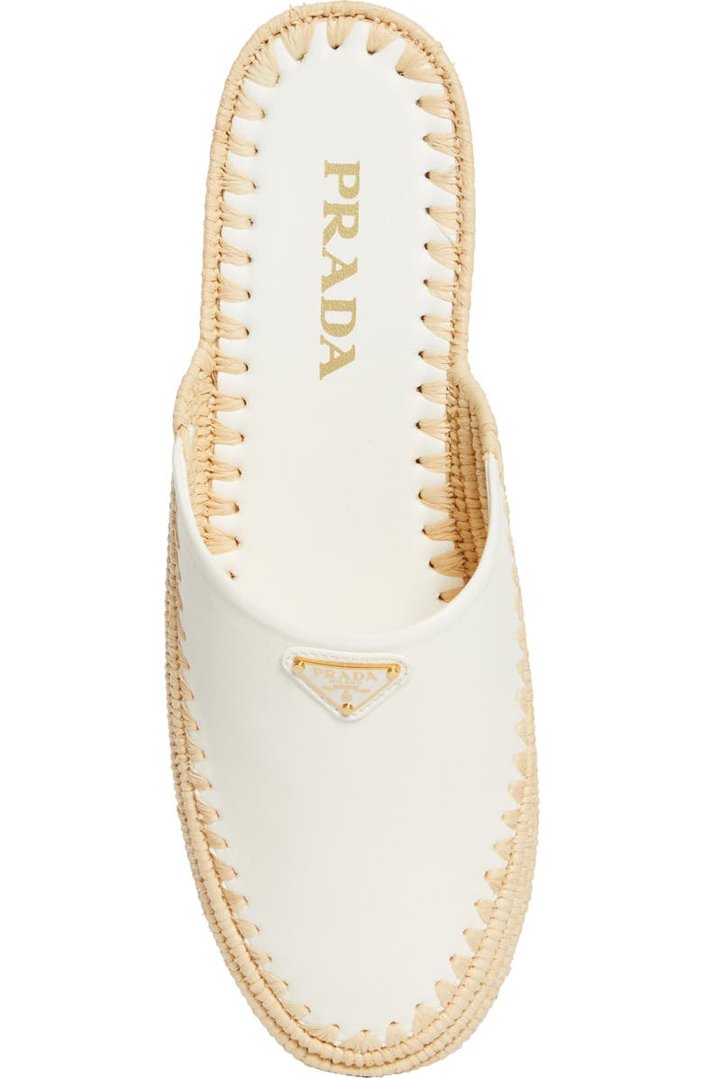 Prada Sabot Raffia Mule, Alternate, color,