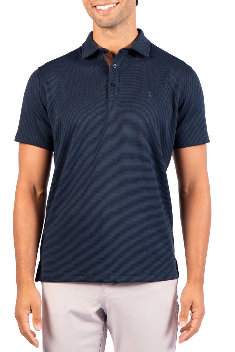 Ottoman Performance Polo, Main, color, NAVY