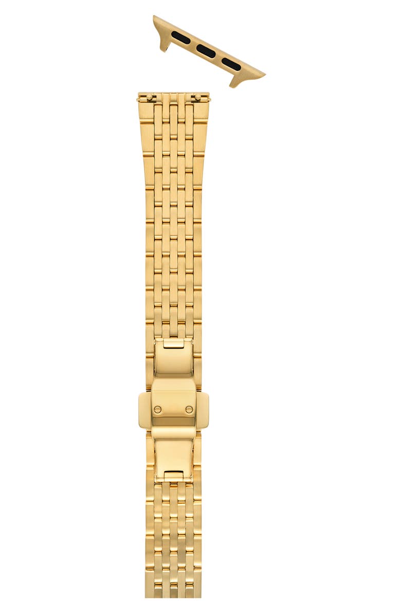 MICHELE Tapered Apple Watch<sup>®</sup> Bracelet Watchband, Alternate, color, Gold