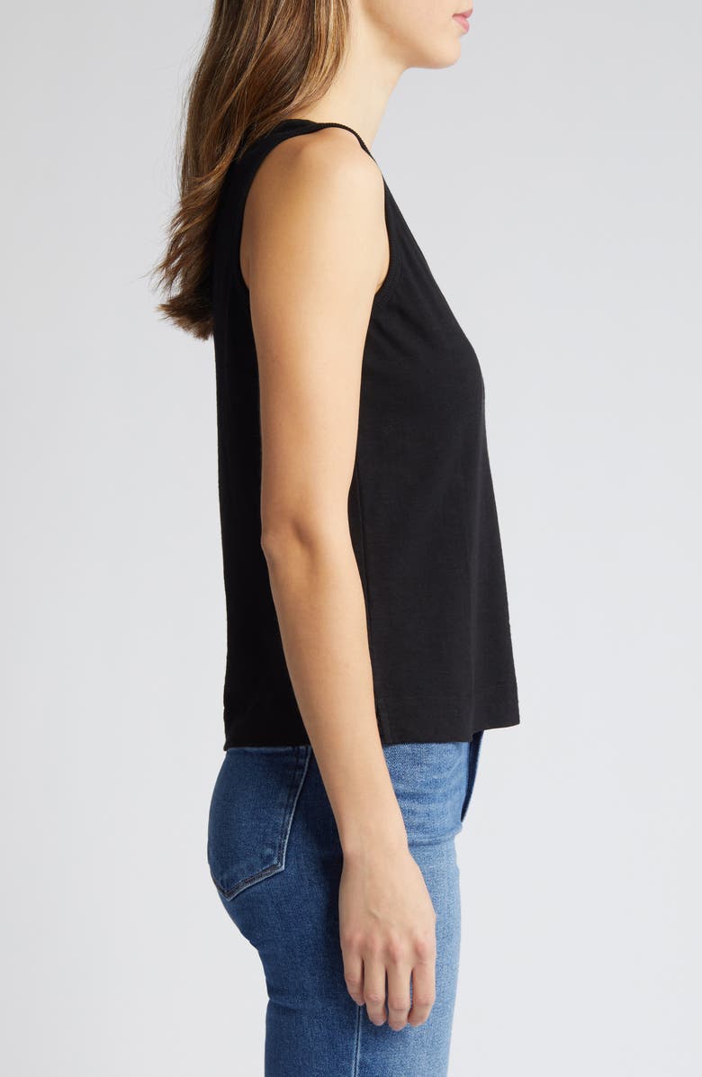 Wit & Wisdom Notched Sleeveless Tank, Alternate, color, 