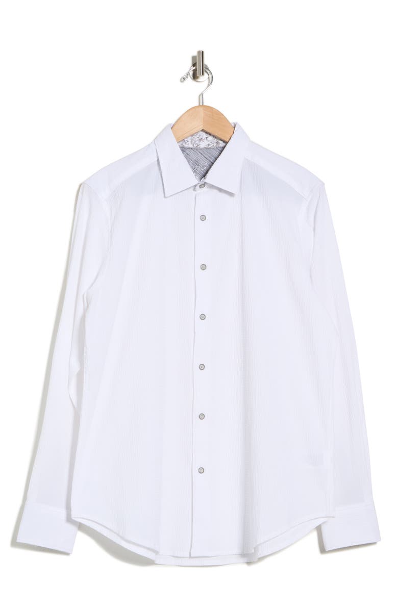 Robert Graham Thresher Woven Button-Up Shirt, Alternate, color, 
