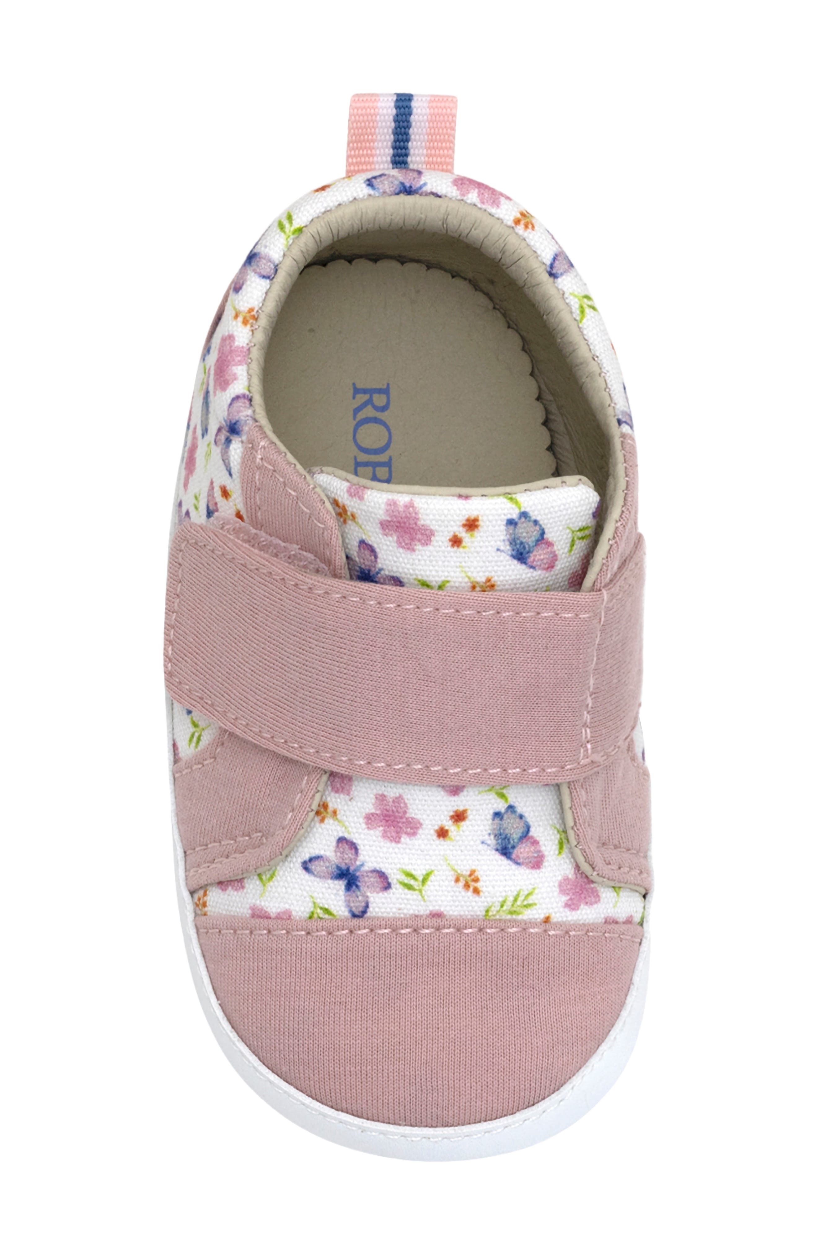 Robeez<sup>®</sup> Kids' Rina Sneaker, Alternate, color, Pink 2
