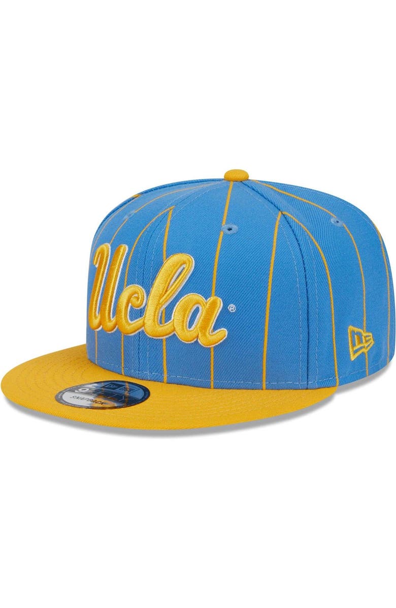 New Era Men's New Era Blue/Gold UCLA Bruins Vintage 9FIFTY Snapback Hat, Main, color,