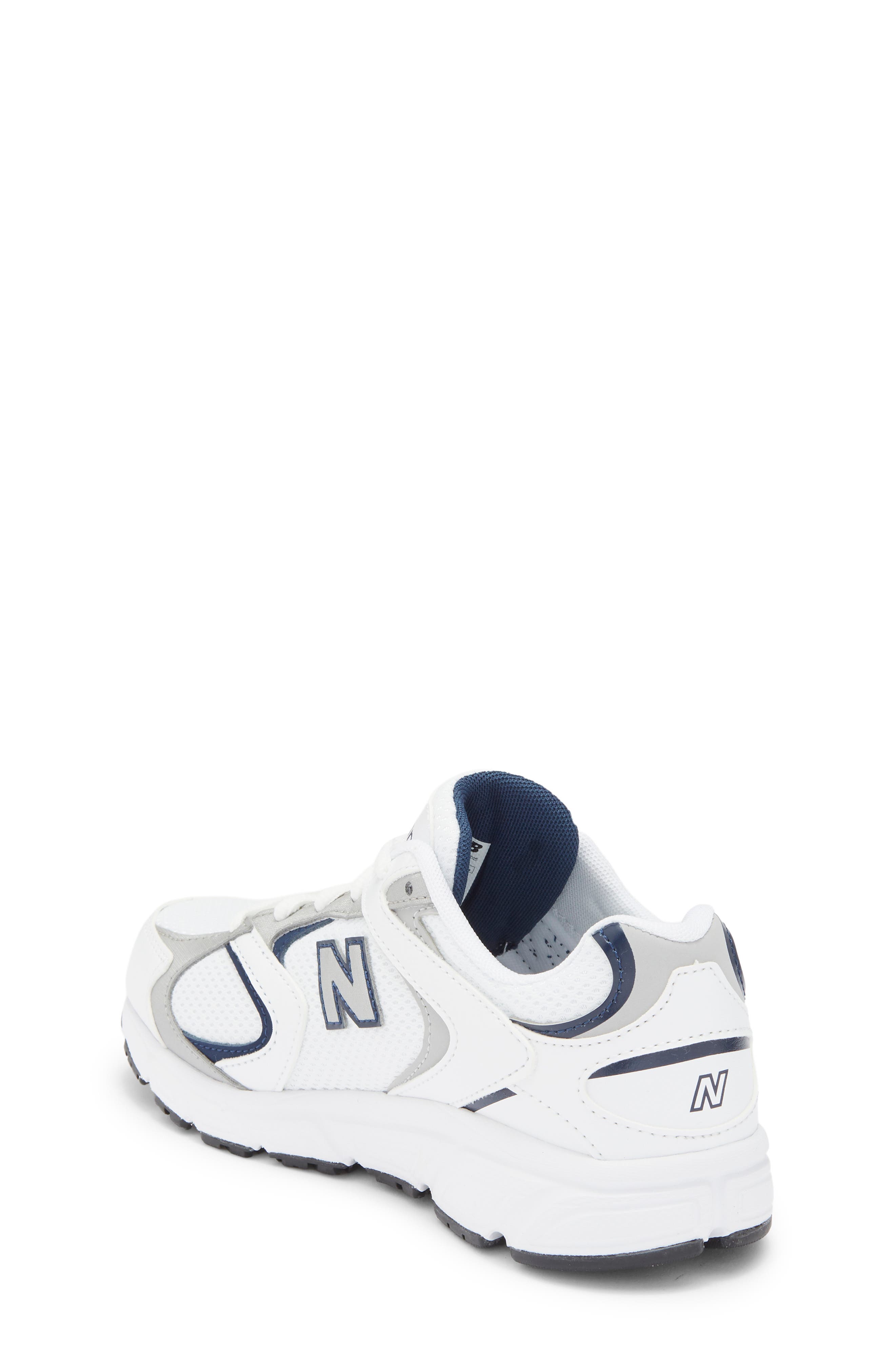 Kids' 408 Running Shoe, Alternate, color, WHITE/ NATURAL INDIGO