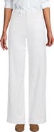 Lands' End High Rise 5 Pocket Wide Leg Chino Pants