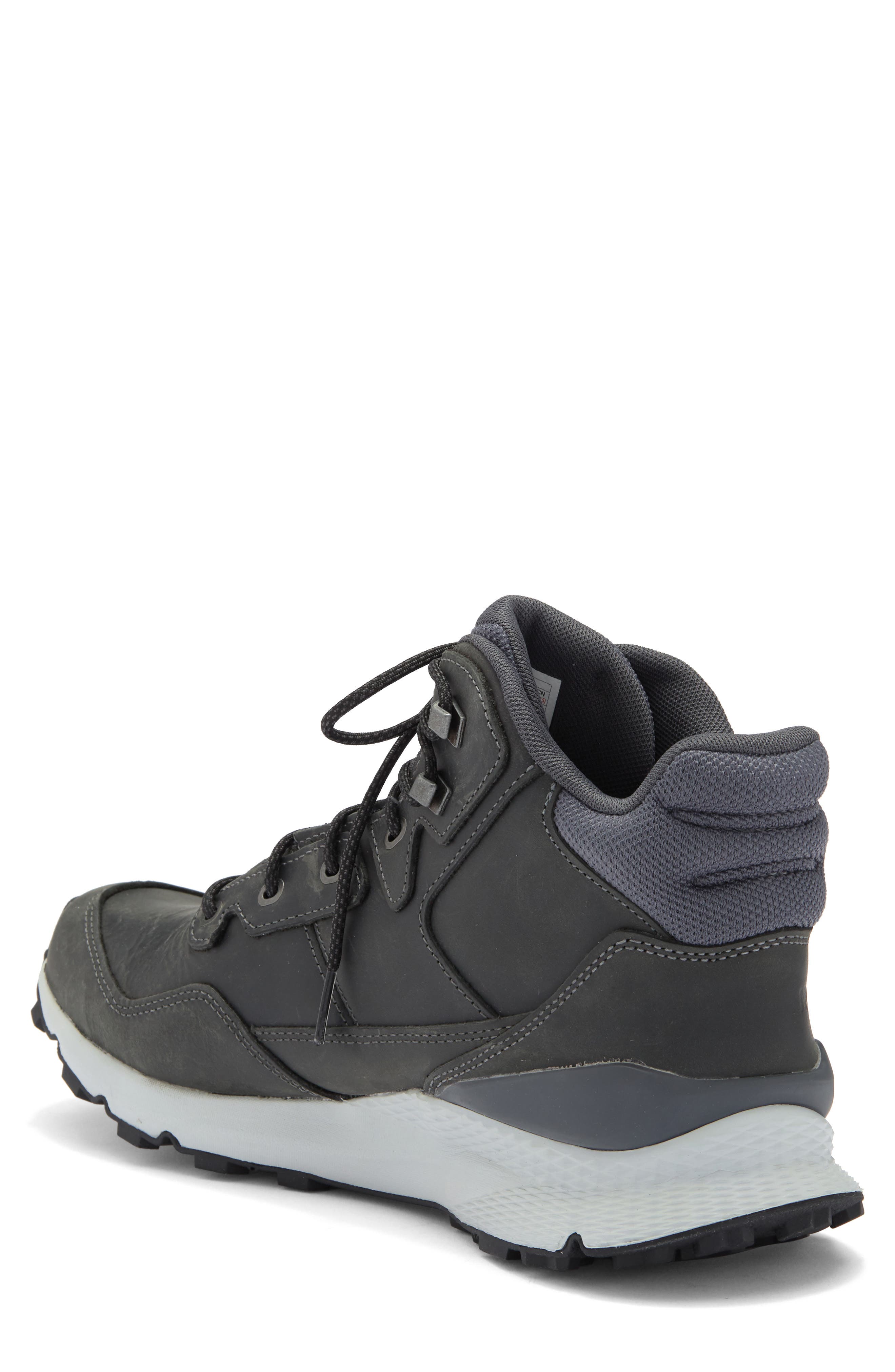 The North Face Vals II Mid Leather Waterproof Hiking Boot, Alternate, color, 