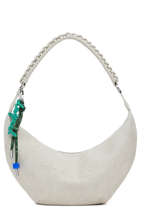 Faux Leather Shoulder Bag