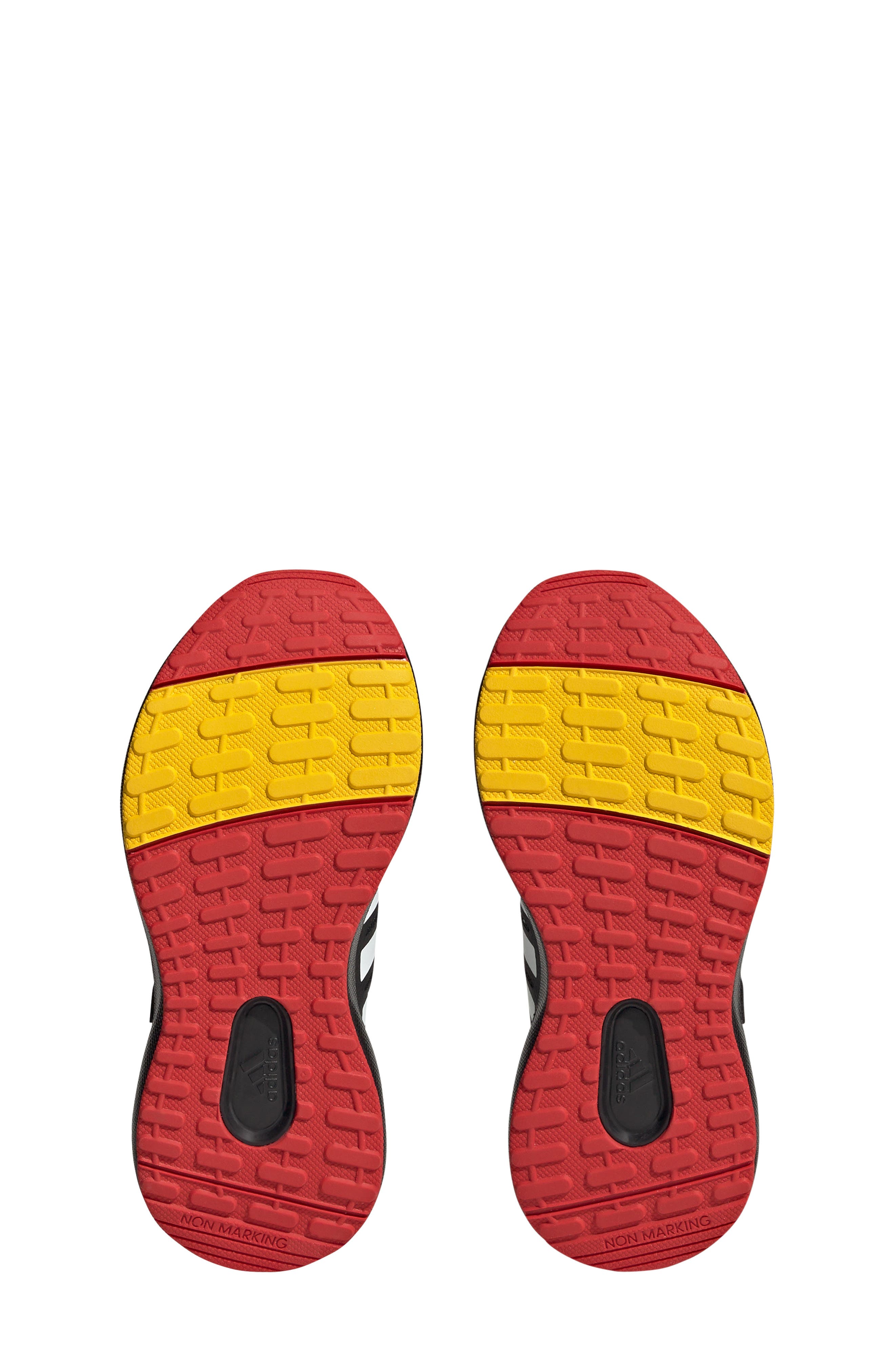 adidas Kids' Disney<sup>®</sup> Mickey Mouse FortaRun Running Shoe, Alternate, color, 