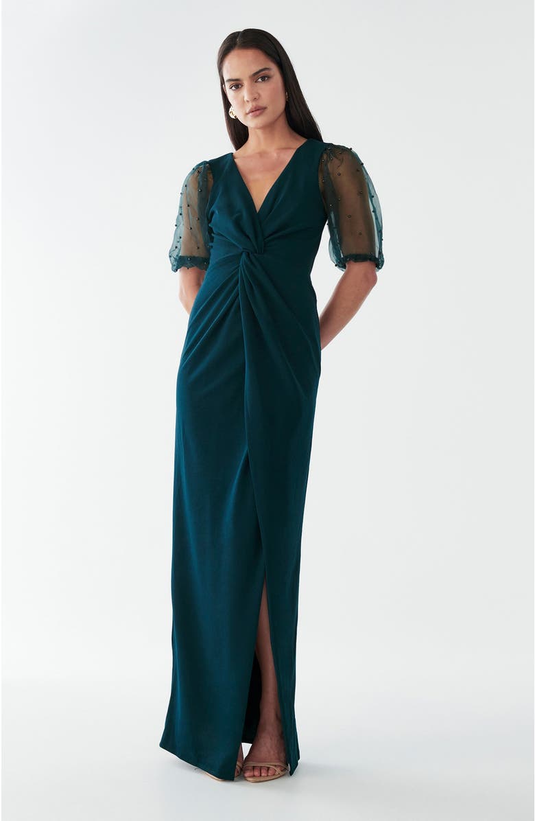 BWLDR Chiara  Dress, Main, color, Teal