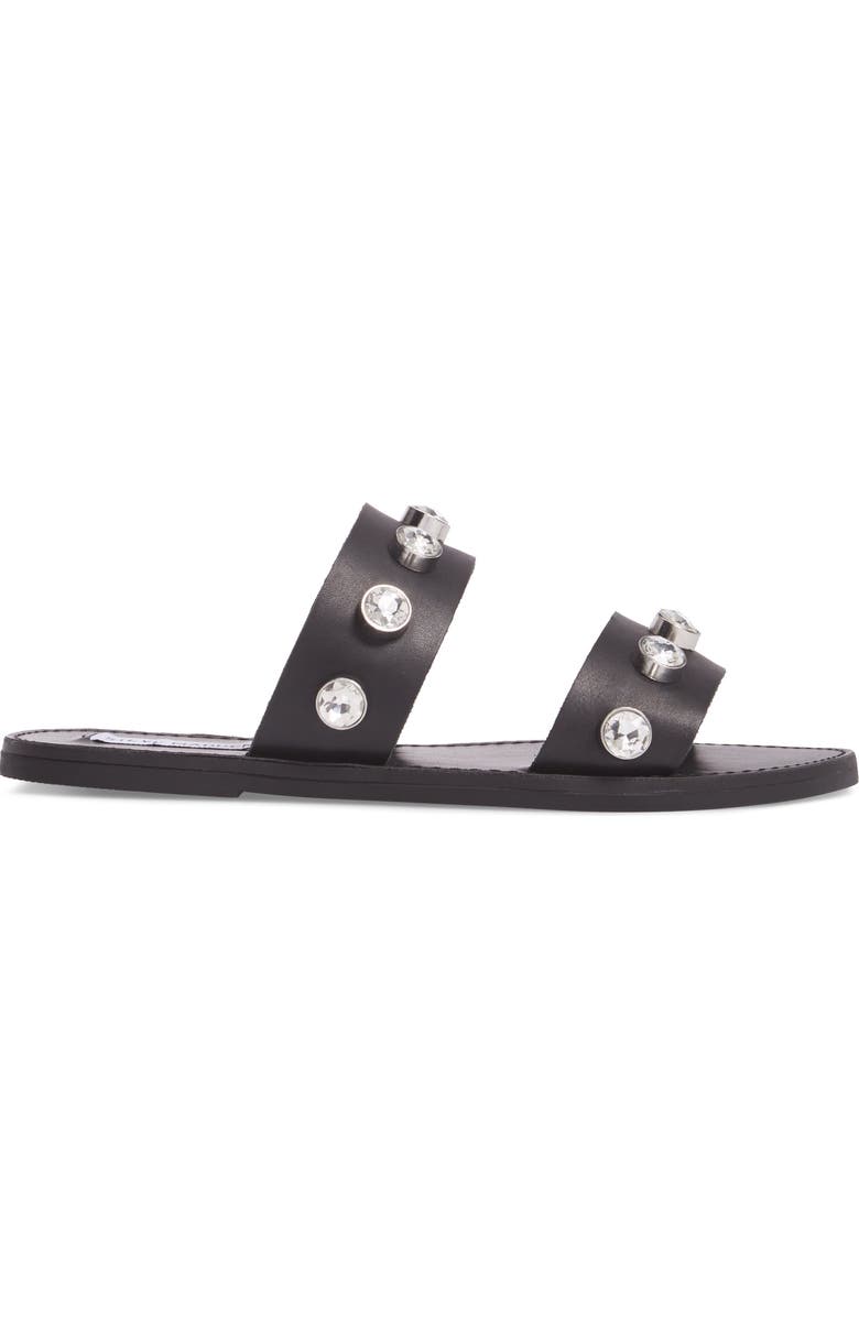 Steve Madden Jessy Embellished Slide Sandal, Alternate, color,