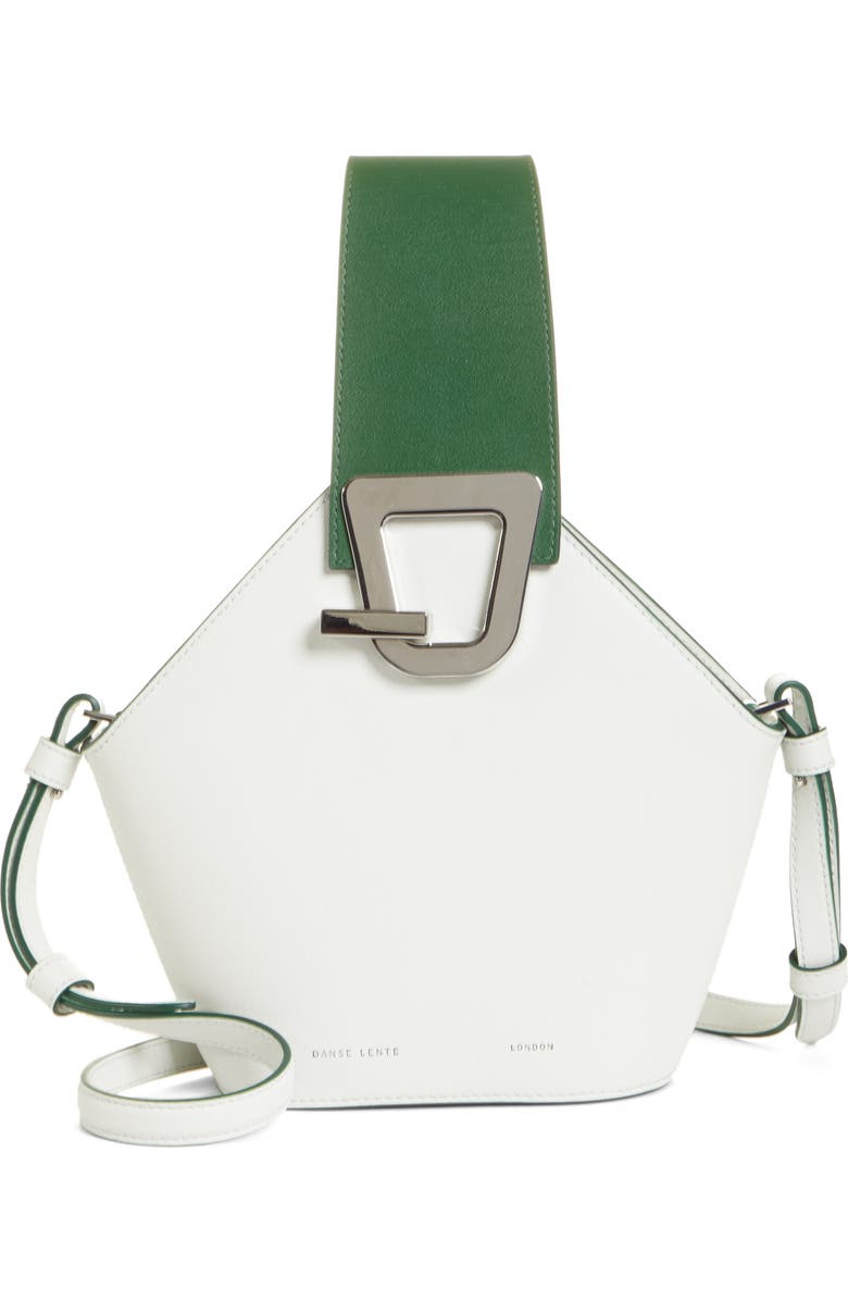 Danse Lente Mini Johnny Leather Bucket Bag, Main, color,