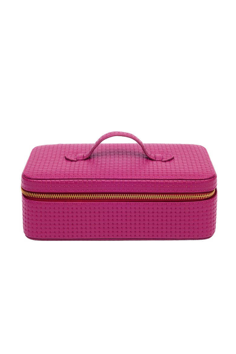 Charlotte Jewelry Case, Alternate, color, Pink