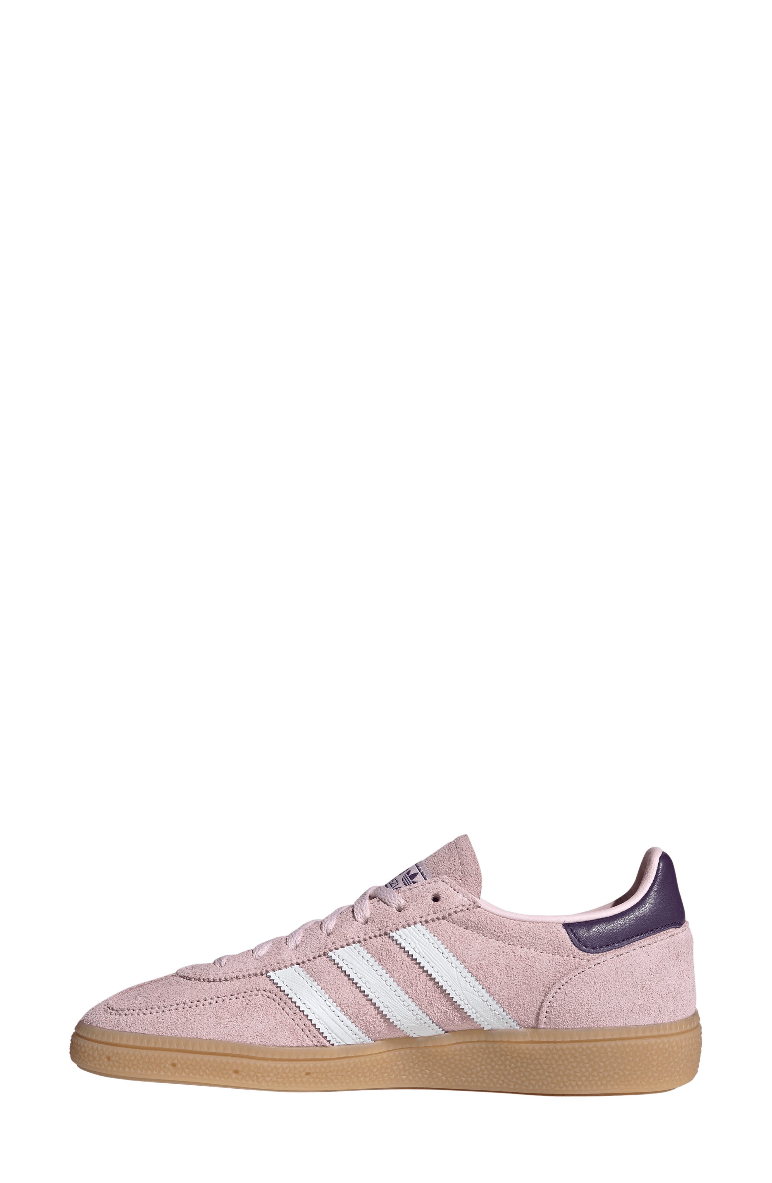 Handball Spezial Sneaker, Alternate, color, CLEAR PINK/ WHITE/ VIOLET