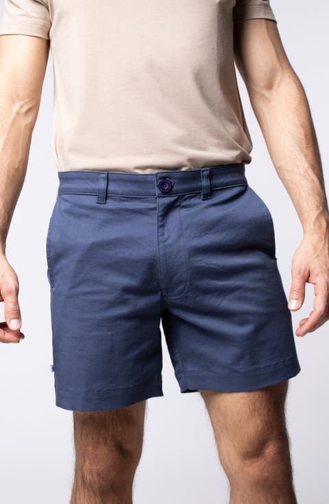 Stretch Cotton Chino Shorts