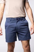 LEISURE LAB Stretch Cotton Chino Shorts