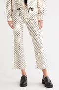 Current/Elliott Slim Fit Crop Flare Trousers