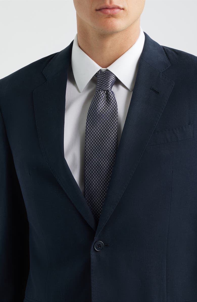 Emporio Armani Navy Suit Jacket, Alternate, color, Navy