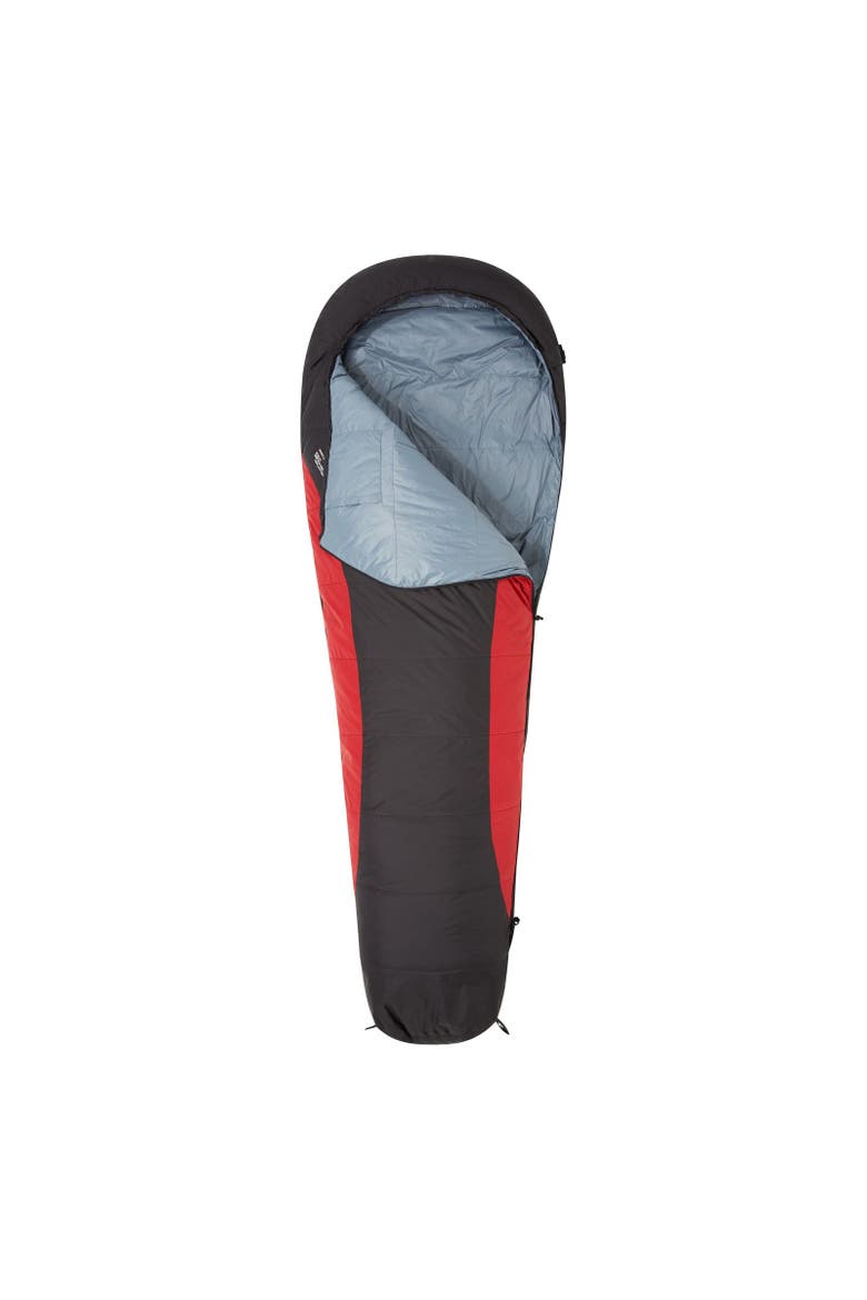 Lightweight Winter Mummy Sleeping Bag, Alternate, color, Red and Black