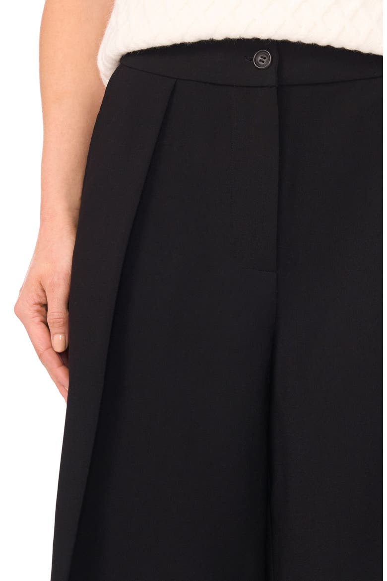Pleated Culottes, Alternate, color, RICH BLACK 060