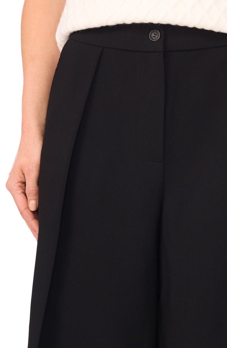Halogen<sup>®</sup> Pleated Culottes, Alternate, color, Rich Black