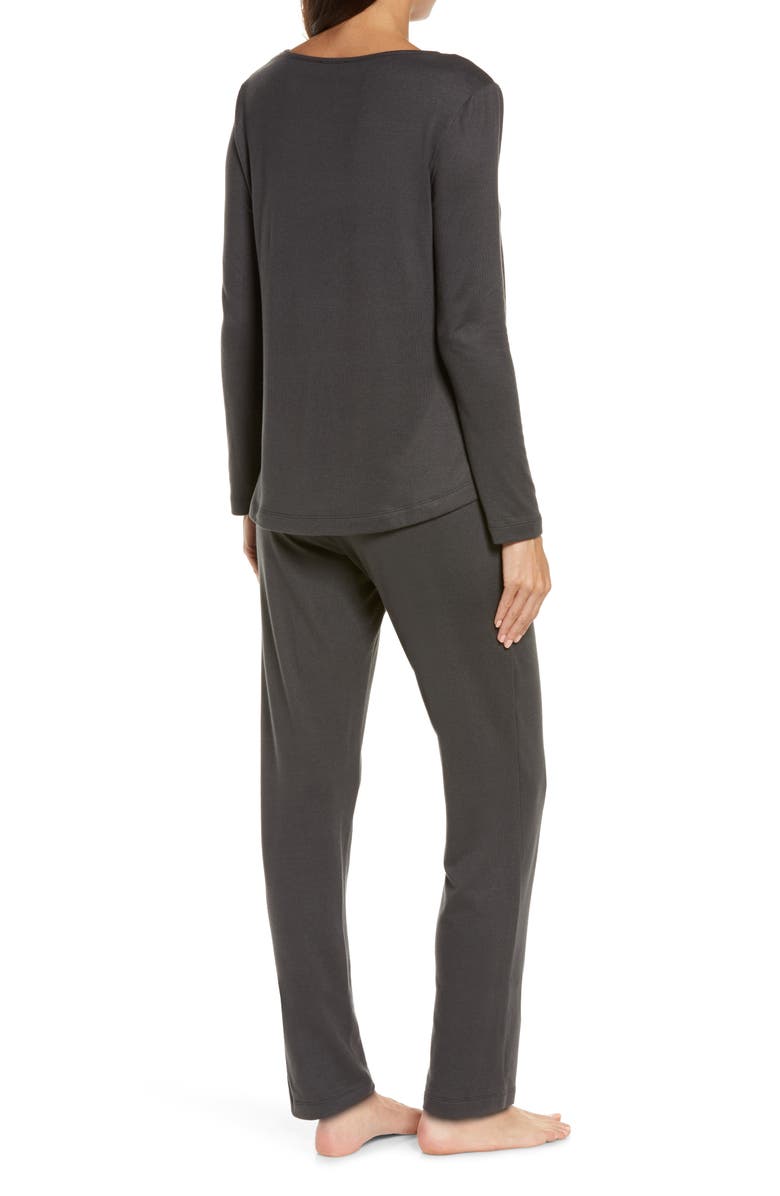 Natori Fleece Pajamas, Alternate, color,