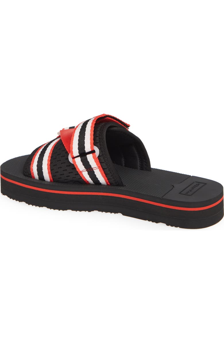 Hunter Original Platform Slide Sandal, Alternate, color,
