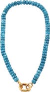 Erin McDermott Jewelry Montego Bay Stone Blue Gemstone Necklace