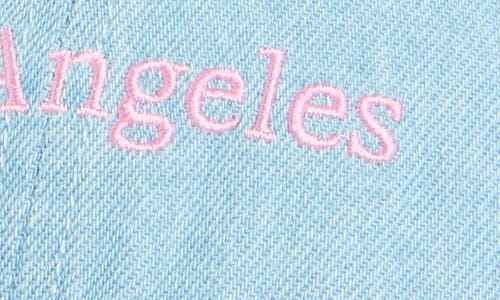The Accessory Collective Kids' Washed Baseball Cap In Blue