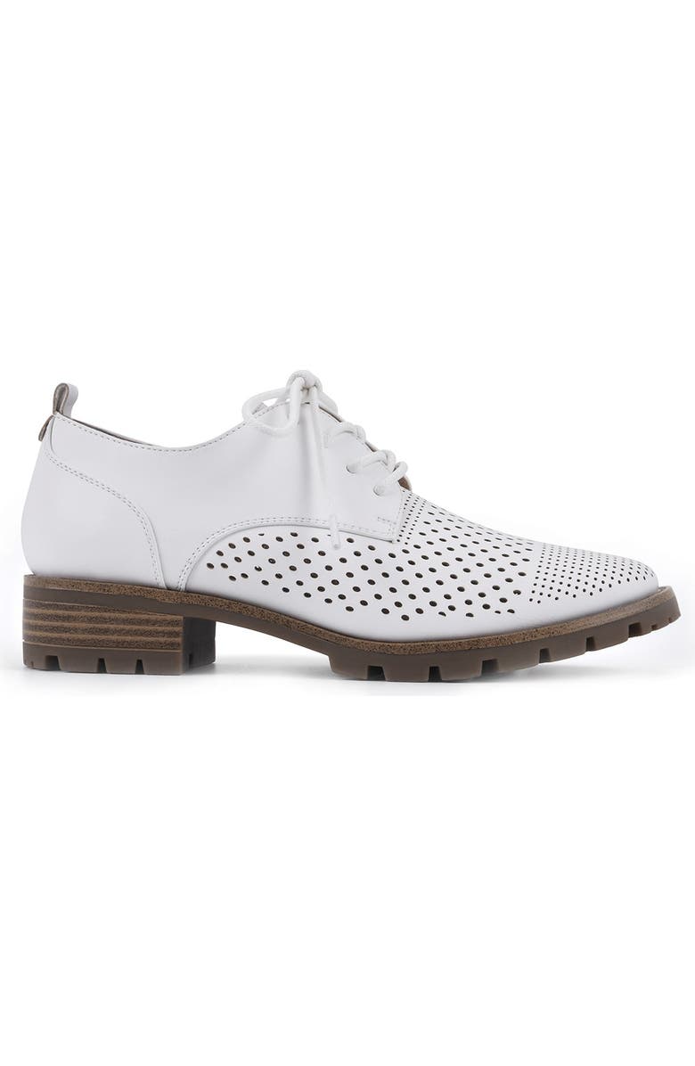 White Mountain Footwear Dream On Perforated Oxford, Alternate, color,