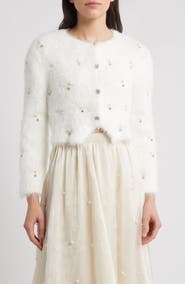 NIKKI LUND Birgitta Embellished Cardigan