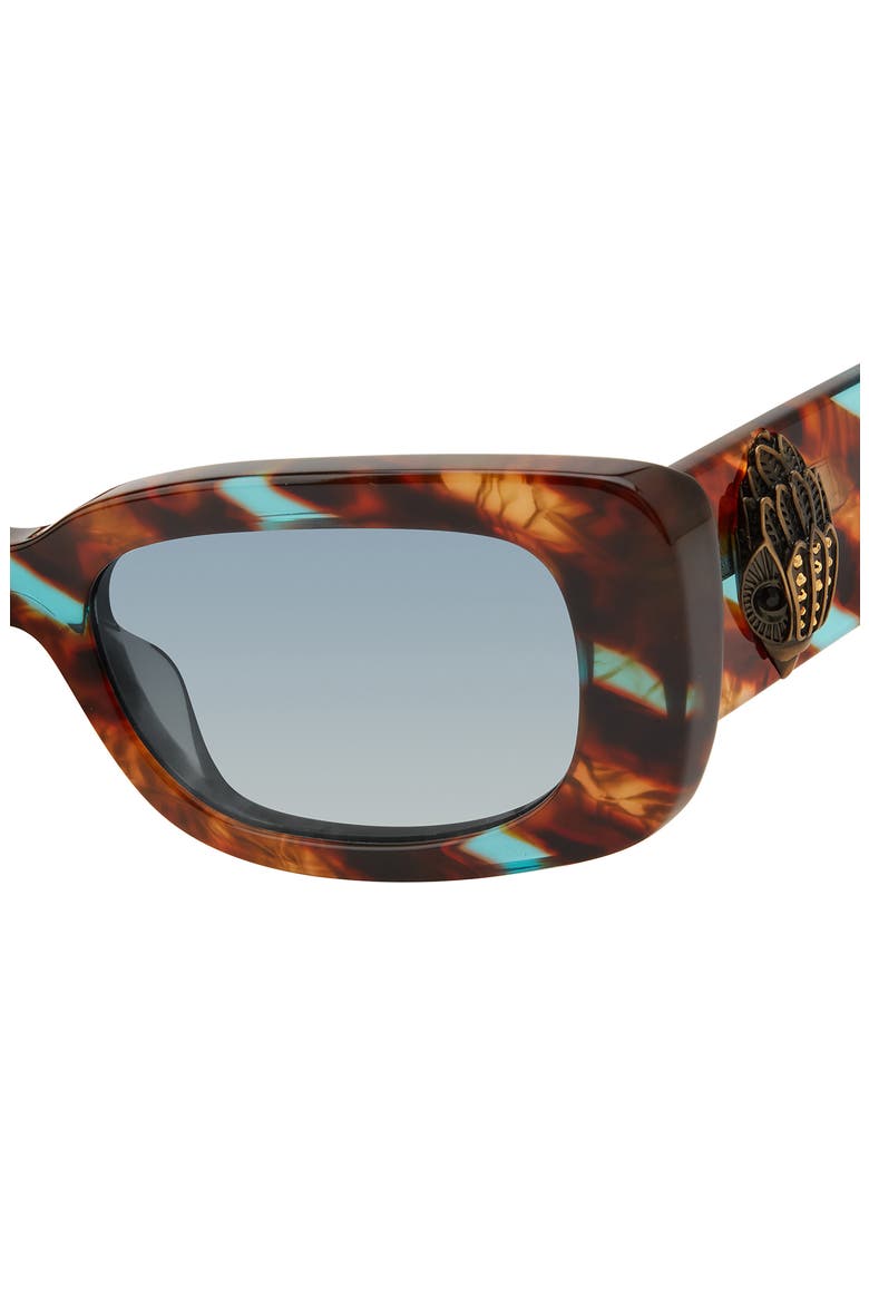 52mm Rectangular Sunglasses, Alternate, color, CURACAO NOVILLA