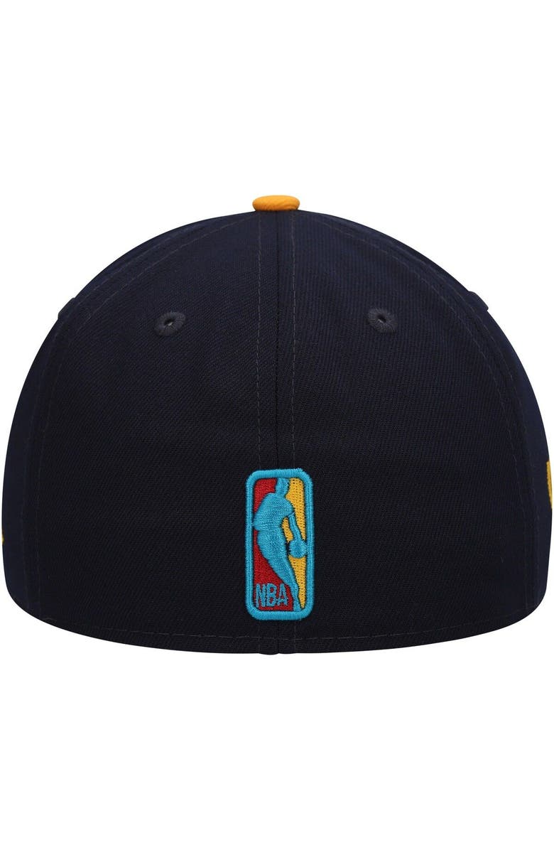 New Era Men's New Era Navy/Gold Utah Jazz Midnight 59FIFTY Fitted Hat, Alternate, color, 
