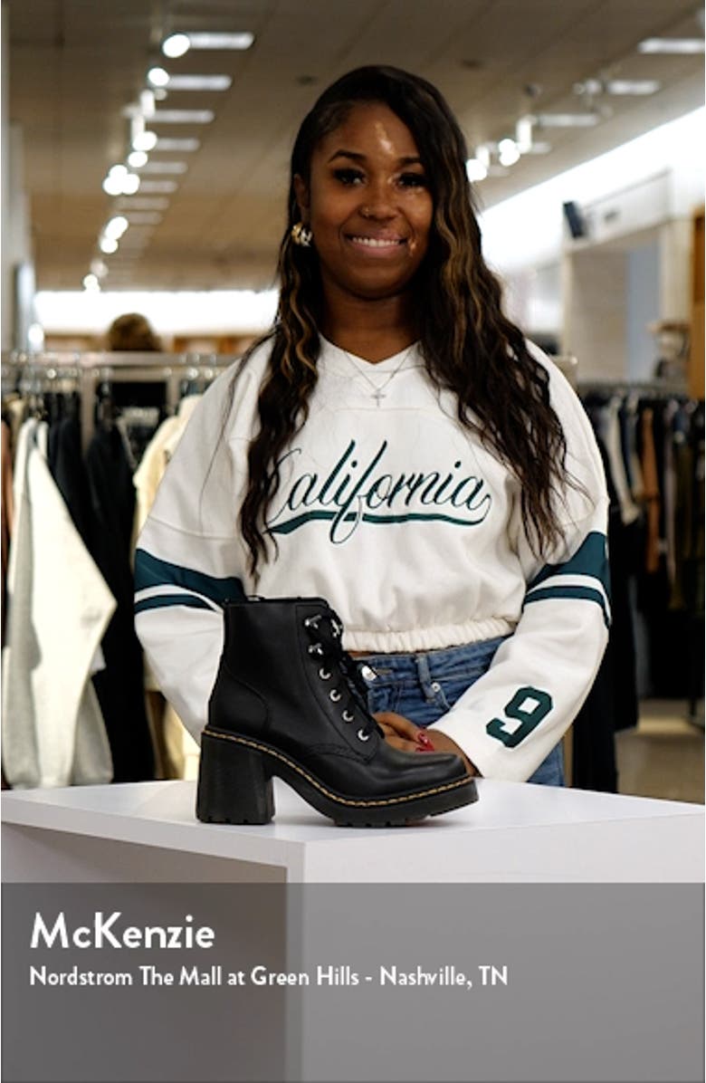 Jesy Platform Combat Boot, sales video thumbnail