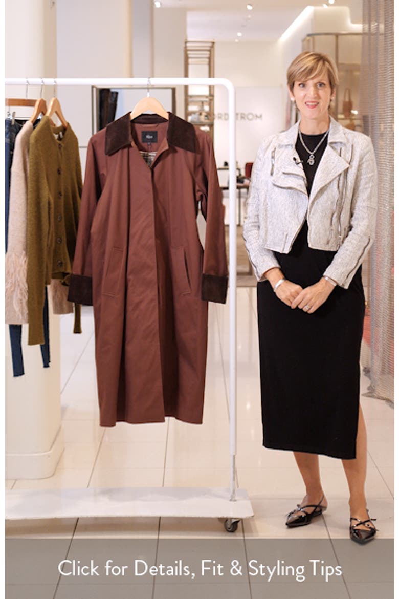 Levy Corduroy Trim Jacket video