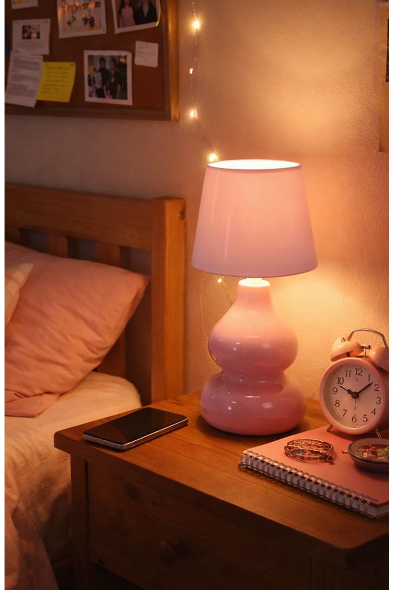 Cordless Rechargeable Table Lamp, Alternate, color, PINK