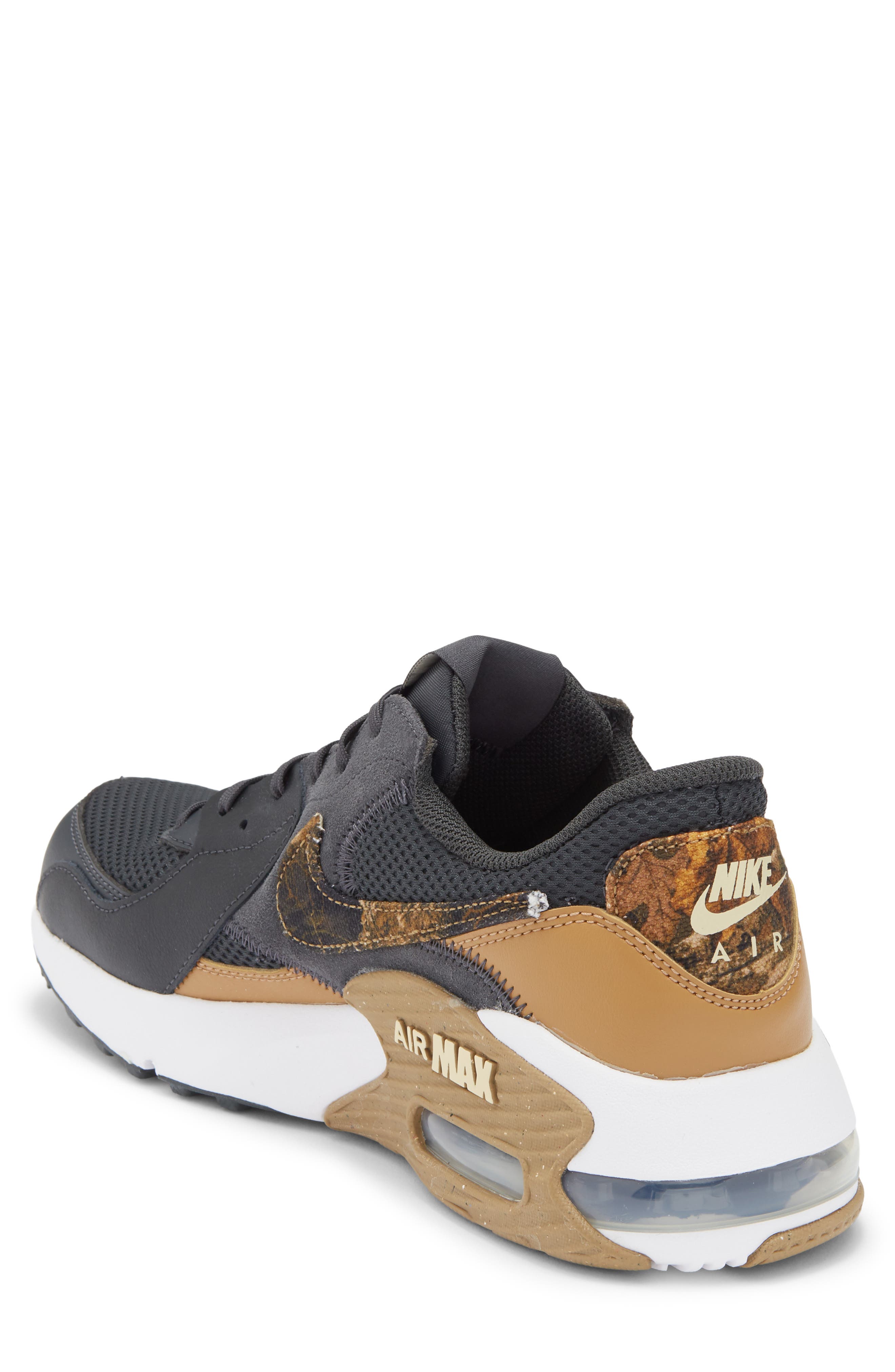 Air Max Excee SE Sneaker, Alternate, color, DARK SMOKE GREY/ MINK BROWN